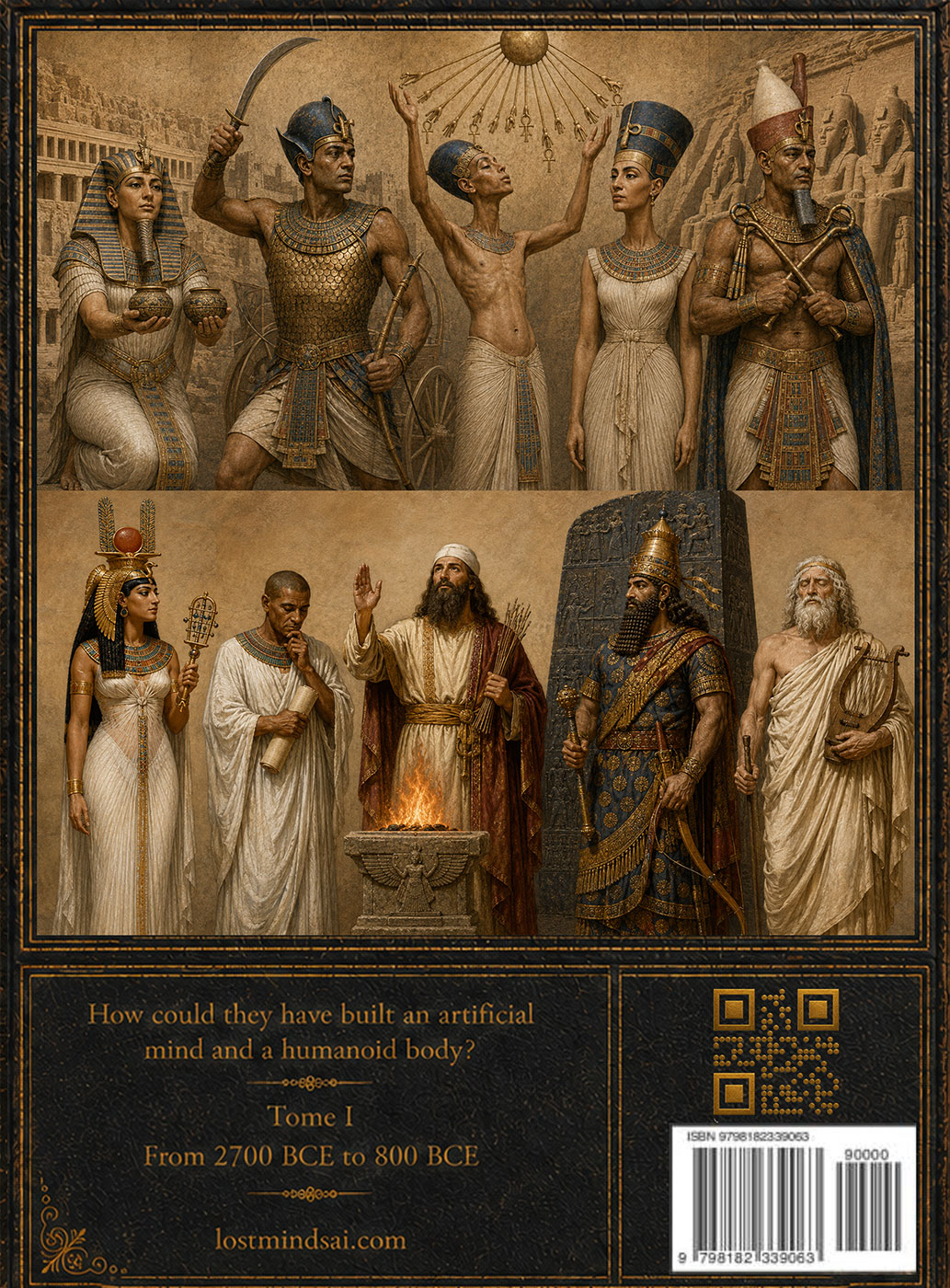 Encyclopedia of Lost Minds, Tome I — back cover
