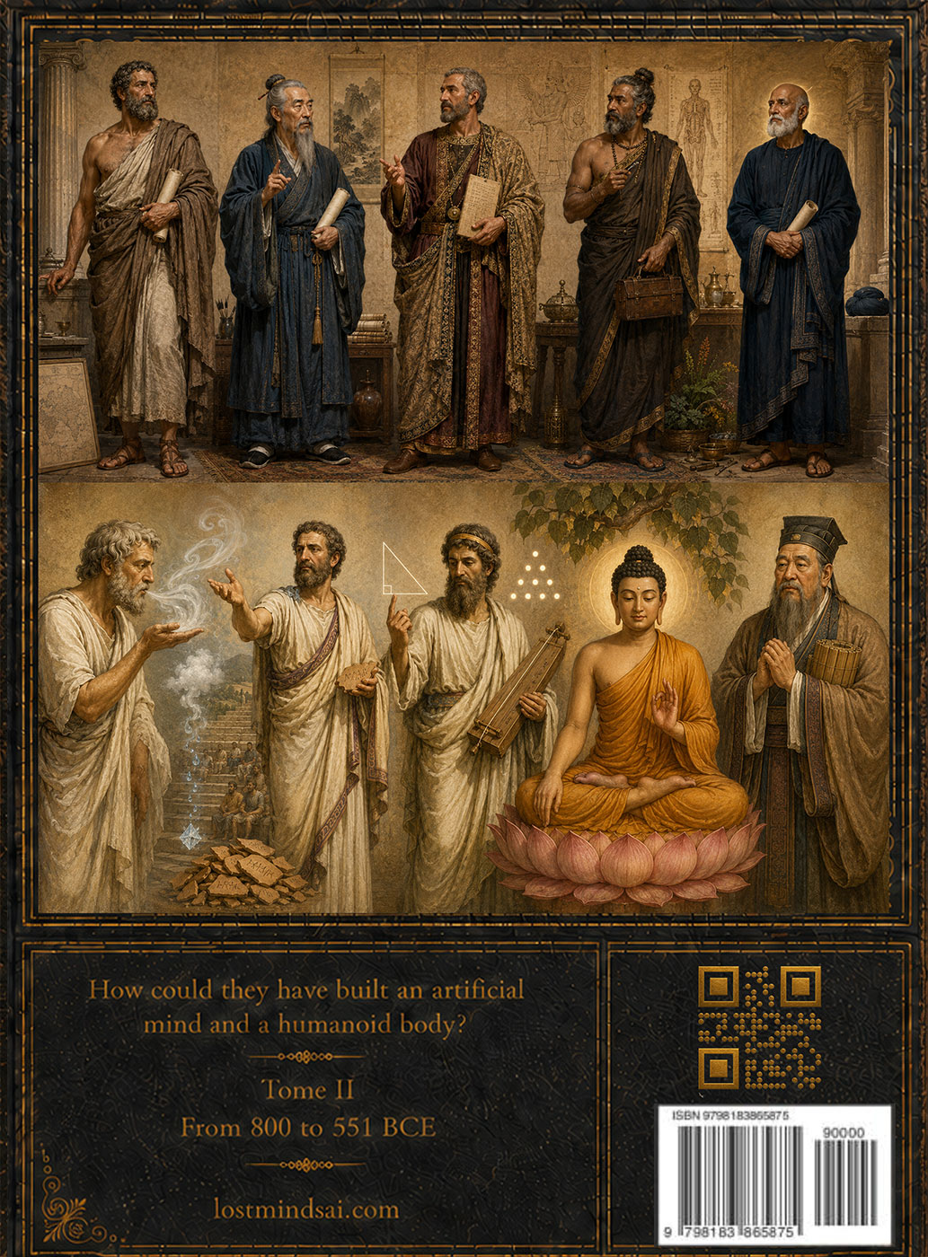 Encyclopedia of Lost Minds, Tome II — back cover