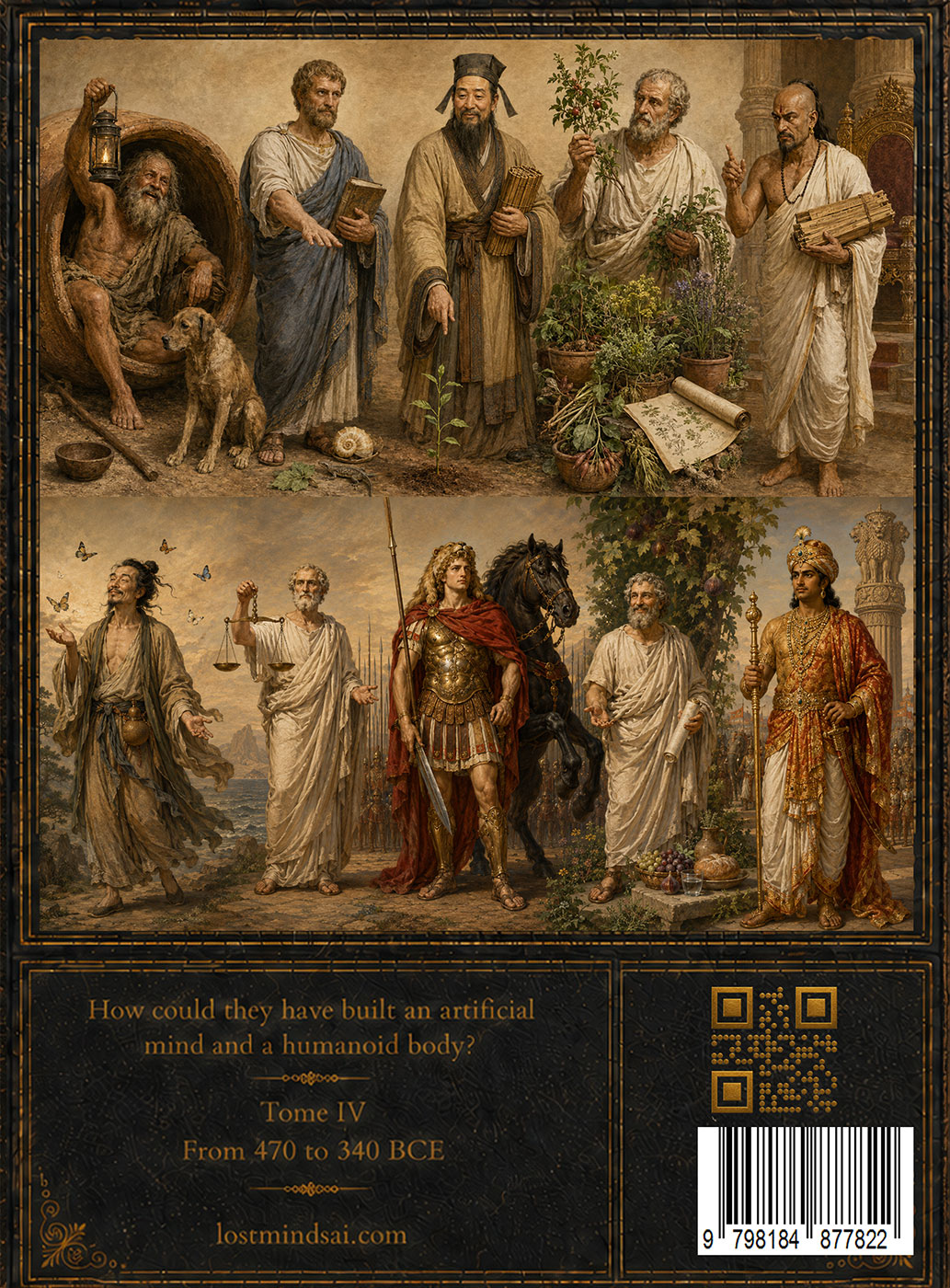 Encyclopedia of Lost Minds, Tome IV — back cover