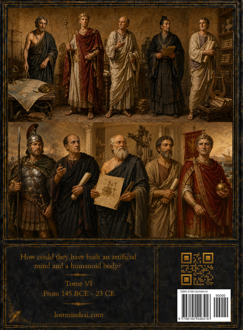 Encyclopedia of Lost Minds, Tome VI — back cover