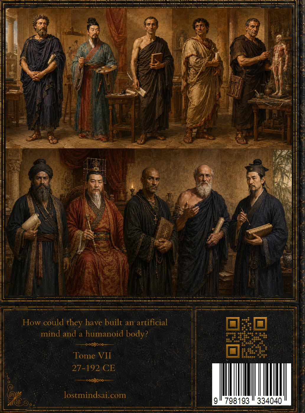 Encyclopedia of Lost Minds, Tome VII — back cover